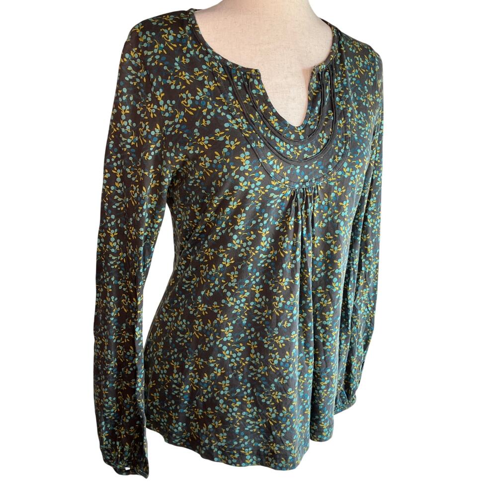 Royal Robbins Organic Cotton Floral Long Sleeve- Size M